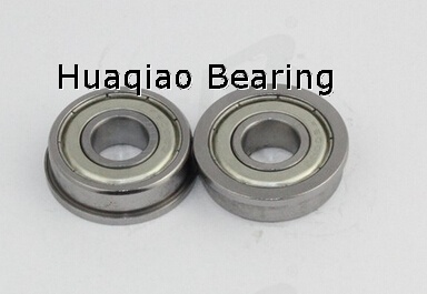 Metric chrome steel stainless steel flange bearing F623ZZ 3X10X4mm abec-1 to abec-7 C0 radial clearance