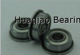 Metric chrome steel stainless steel flange bearing F685ZZ 5X11X5mm abec-1 to abec-7 C0 radial clearance