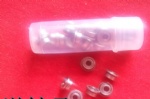 Metric chrome steel stainless steel flange bearing F682ZZ 2x5x2.3mm abec-1 to abec-7 C0 radial clearance