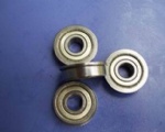 Metric chrome steel stainless steel flange bearing MF93ZZ 3X9X4mm abec-1 to abec-7 C0 radial clearance