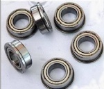 Metric chrome steel stainless steel flange bearing MF115ZZ 5X11X4mm abec-1 to abec-7 C0 radial clearance