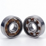 White Ball 608 Hybrid Ceramic Bearing