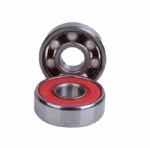 608-RS Rubber Coated White Ball Hybrid Ceramic  Ball Bearing