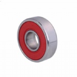 608-RS Rubber Coated White Ball Hybrid Ceramic  Ball Bearing