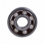 608-RS Rubber Coated White Ball Hybrid Ceramic  Ball Bearing